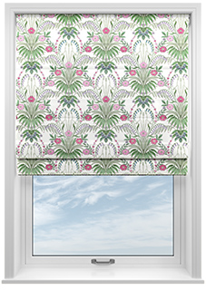 Cotswold Faux Silk, Candyfloss - Roman Blind